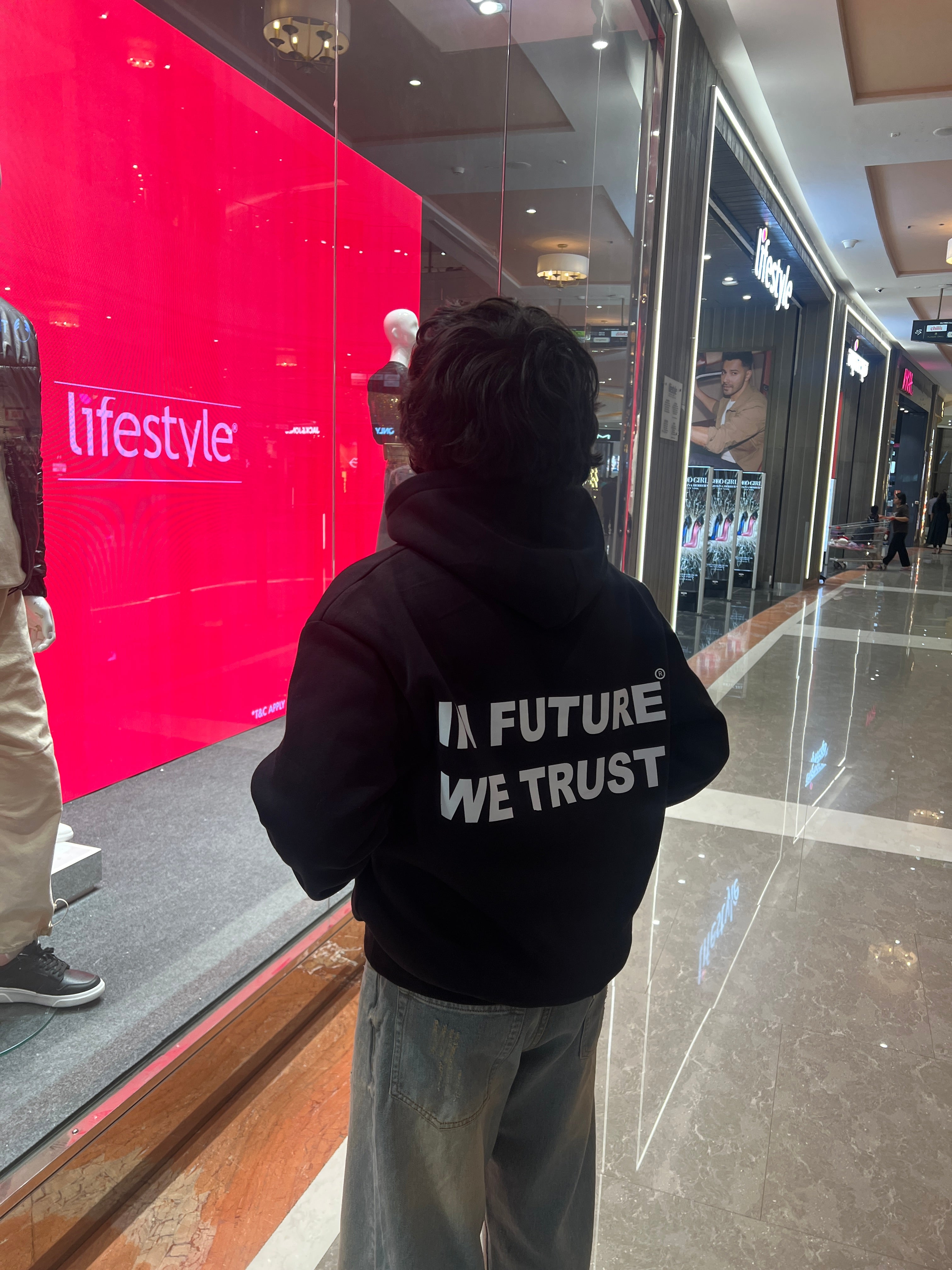 IN FUTURE WE TRUST HOODIE